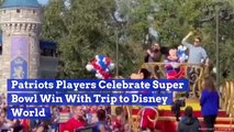 New England Patriots Players Hit The Streets Of Disney World