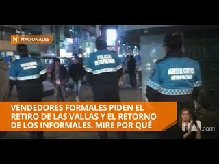 El comercio informal en la "J" ha sido eliminado casi por completo -Teleamazonas