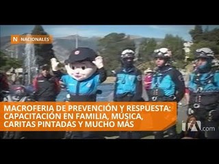 La novena macroferia de seguridad se realiza el fin de semana en Solanda - Teleamazonas