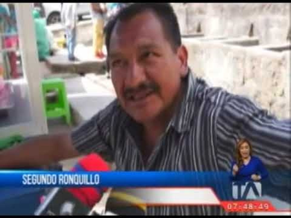 Seis heridos tras un desprendimiento de rocas en la Cascada de la  - Teleamazonas