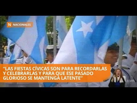 Iniciaron festividades por 198 años de independencia con desfile - Teleamazonas