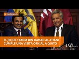 El Emir de Catar firma convenios con Lenín Moreno - Teleamazonas