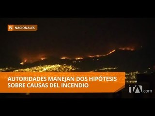 839 hectáreas fueron consumidas en Cerro Atacazo - Teleamazonas