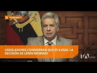 Legisladores cuestionan decreto que elimina la Senain - Teleamazonas