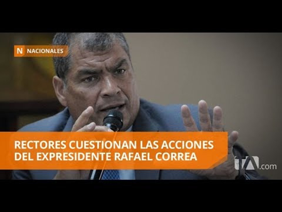 El presidente Lenín Moreno se reunió con rectores de universidades - Teleamazonas