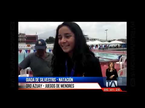 Pichincha se impone en natación en los juegos nacionales
