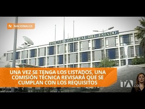 El Fiscal y el Defensor Público deben enviar ternas para el CJ - Teleamazonas