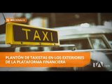 Taxistas formales de Quito exigen la salida de las operadoras internacionales - Teleamazonas