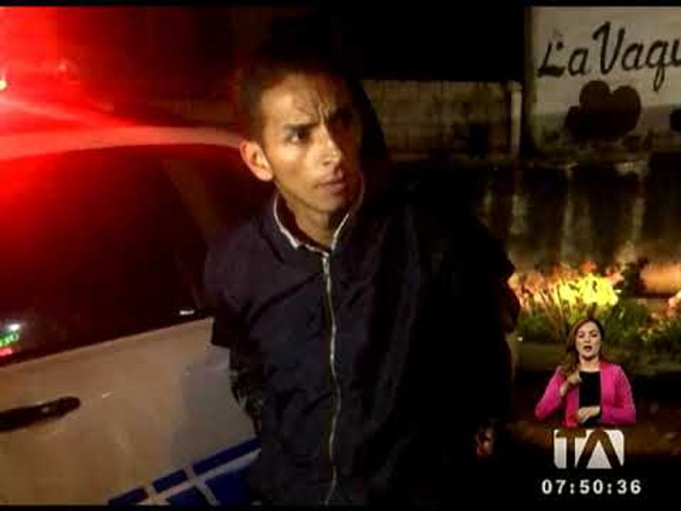 Presunta banda delictiva dedicada al robo de personas fue desarticulada -Teleamazonas