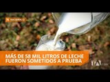Agrocalidad realizó operativos para controlar la calidad de la leche - Teleamazonas