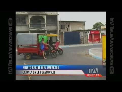 Sujeto recibe diez impactos de bala en el guasmo sur