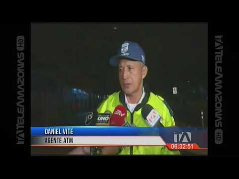 Indigente fue arrollado las calles Esmeraldas y Capitán Nájera