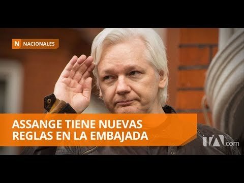 Julian Assange anuncia demanda contra canciller Valencia - Teleamazonas