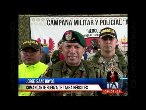 Nuevo golpe contra los grupos irregulares en la frontera Ecuador - Colombia
