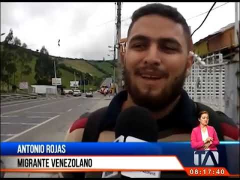 Bajó el ingreso de venezolanos por Rumichaca tras pedido migratorio -Teleamazonas