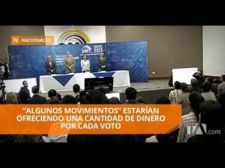Organizaciones políticas y el CNE trataron tema de campaña anticipada - Teleamazonas