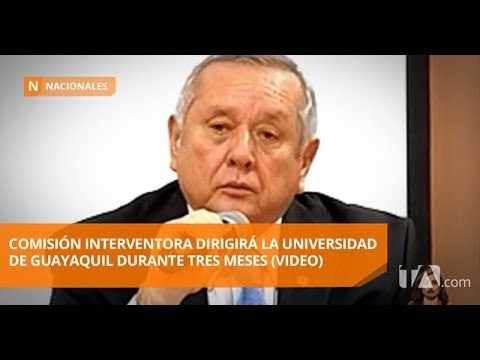 Se posesionó a la comisión interventora en la Universidad de Guayaquil - Teleamazonas