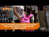 Padres de familia de escuela Diego Abad denuncian falta de profesores - Teleamazonas