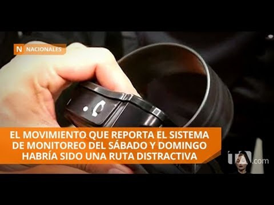 Según Villavicencio, Alvarado no se habría podido quitar el grillete solo - Teleamazonas