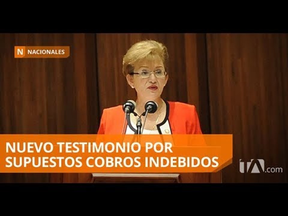 Otra excolaboradora de Norma Vallejo da su versión  - Teleamazonas