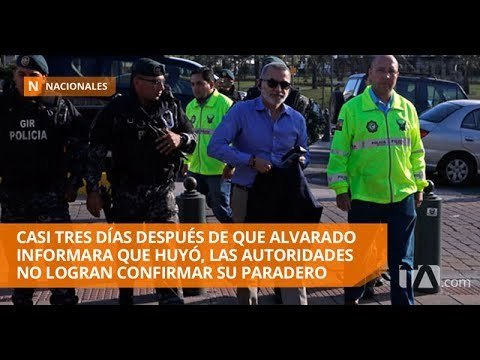 Autoridades no han podido confirmar dónde se encuentra Alvarado -Teleamazonas