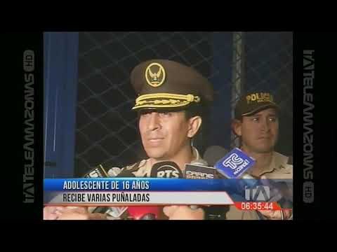 Adolescente de 16 años recibe varias puñaladas