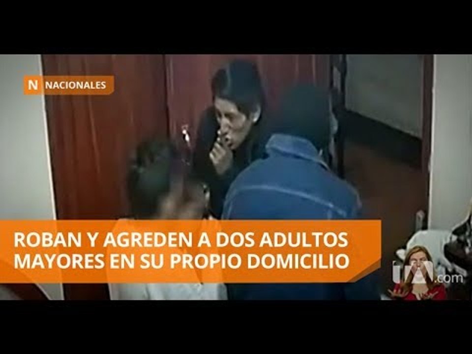 Dos adultos mayores fueron víctimas de la delincuencia en su domicilio -Teleamazonas