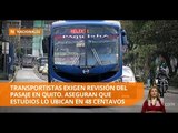 Transportistas urbanos exigen la revisión del valor de los pasajes -Teleamazonas
