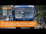 Nuevas tarifas de transporte urbano se darían a inicios de 2019 - Teleamazonas