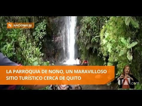 La parroquia de Nono es una opción para visitar durante el feriado -Teleamazonas