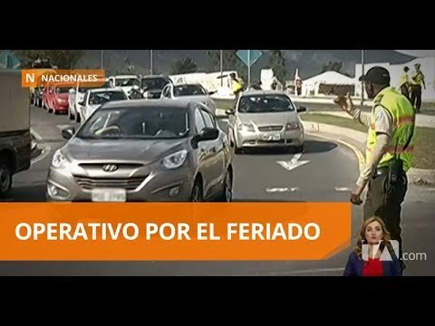 44 000 policías se desplegarán por todo el país durante este feriado -Teleamazonas
