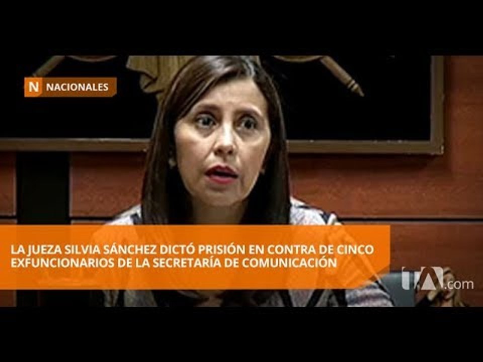 Dictan orden de prisión contra cinco exfuncionarios de la Secom - Teleamazonas