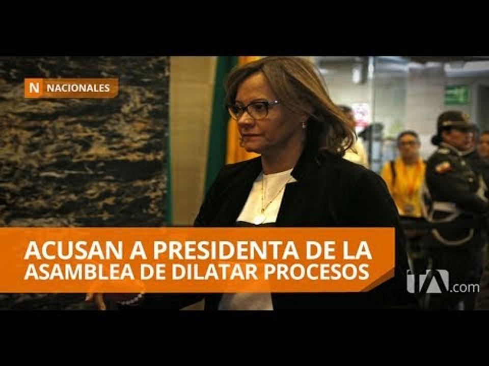 Asambleístas critican a presidenta del Legislativo - Teleamazonas