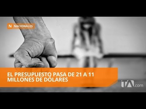 Presupuesto de plan para erradicar violencia de género fue reducido - Teleamazonas