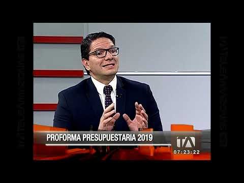 Pablo Zambrano, presidente de la Cámara de Industrias y Producción, habla sobre la proforma 2019