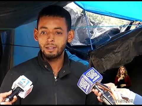 Migrantes venezolanos continúan viviendo en carpas improvisadas -Teleamazonas