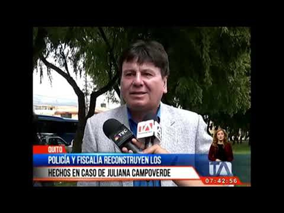 Investigaciones determinarán si los restos encontrados son de Juliana Campoverde -Teleamazonas