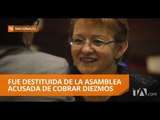 Con 89 votos destituyen a asambleísta del ala morenista, Norma Vallejo - Teleamazonas