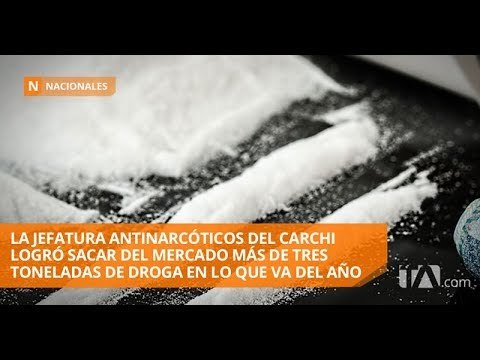 Antinarcóticos logró sacar del mercado tres toneladas de droga - Teleamazonas
