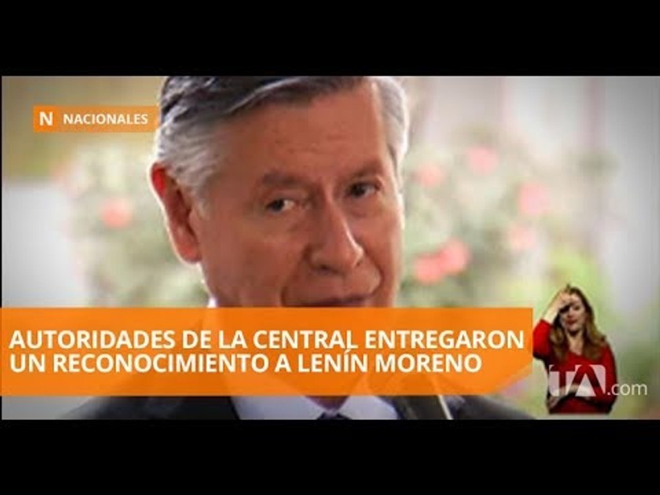 Inicia el diálogo entre el Ministro de Finanzas y autoridades de la UCE - Teleamazonas