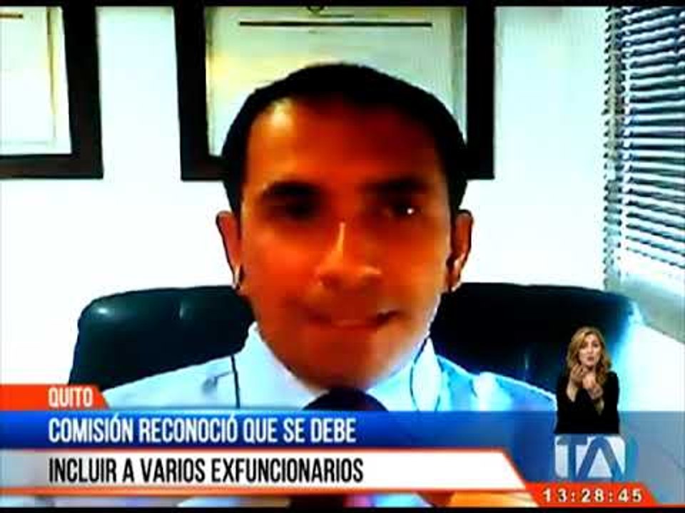 Informe final de la comisión Gabela se entregará el jueves -Teleamazonas