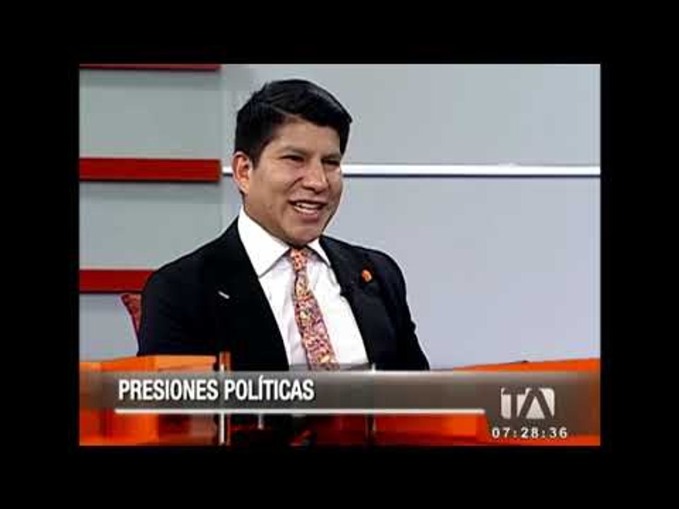 Entrevista a Diego Chimbo abogado de Raúl Chicaiza