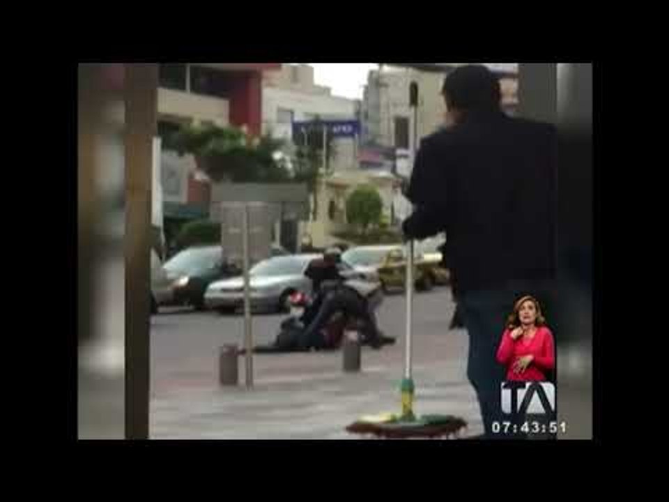 Asalto con modalidad sacapintas en La Portugal y 6 de Diciembre -Teleamazonas