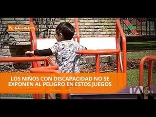 Download Video: Nuevo espacio inclusivo creado en el Parque La Carolina - Teleamazonas