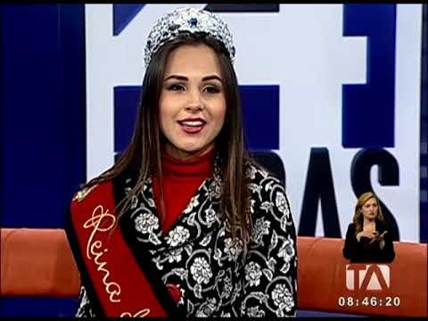 Daniela Almeida fue elegida como la nueva Reina de Quito