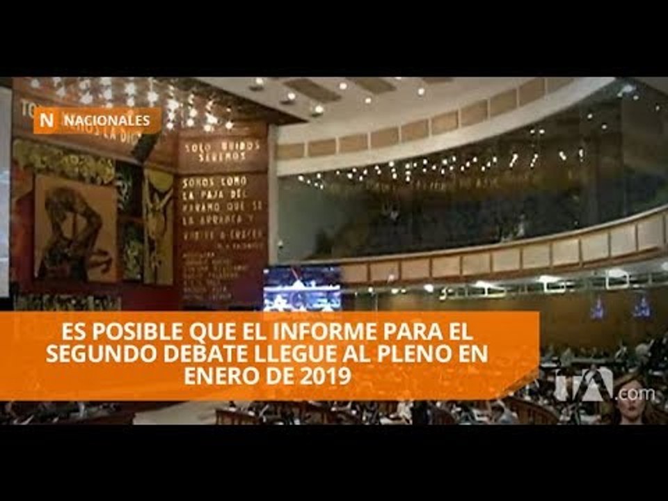 La semana anterior concluyó el plazo para presentar reformas a LOC - Teleamazonas