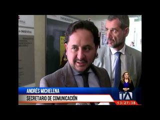 Se espera un pronunciamiento del Gobierno con respecto a María Alejandra Vicuña