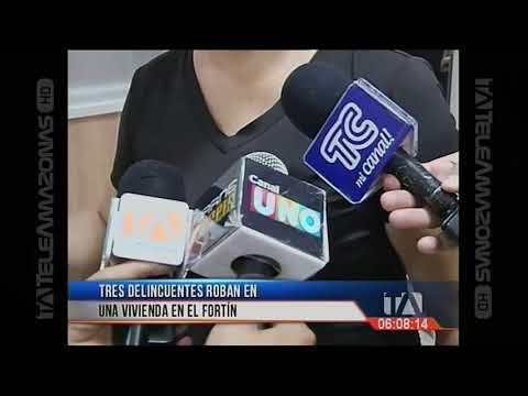 Tres delincuentes roban una casa en El Fortín