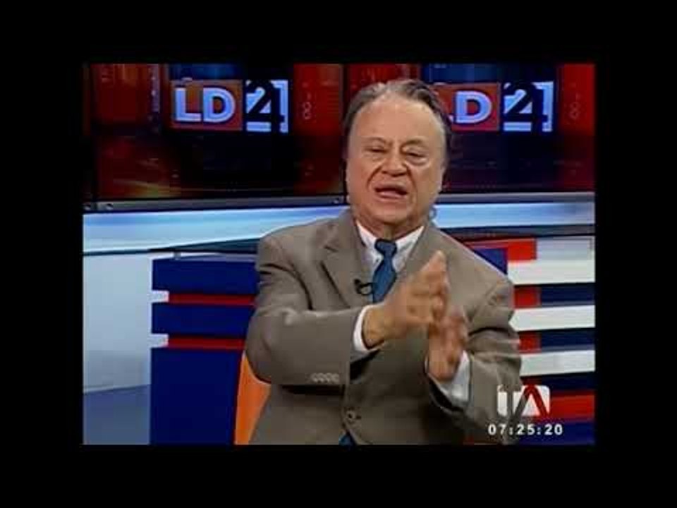 Entrevista a Walter Spurrier sobre proforma presupuestaria 2019