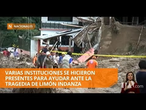 Continúan labores para ayudar a familias afectadas por deslaves - Teleamazonas
